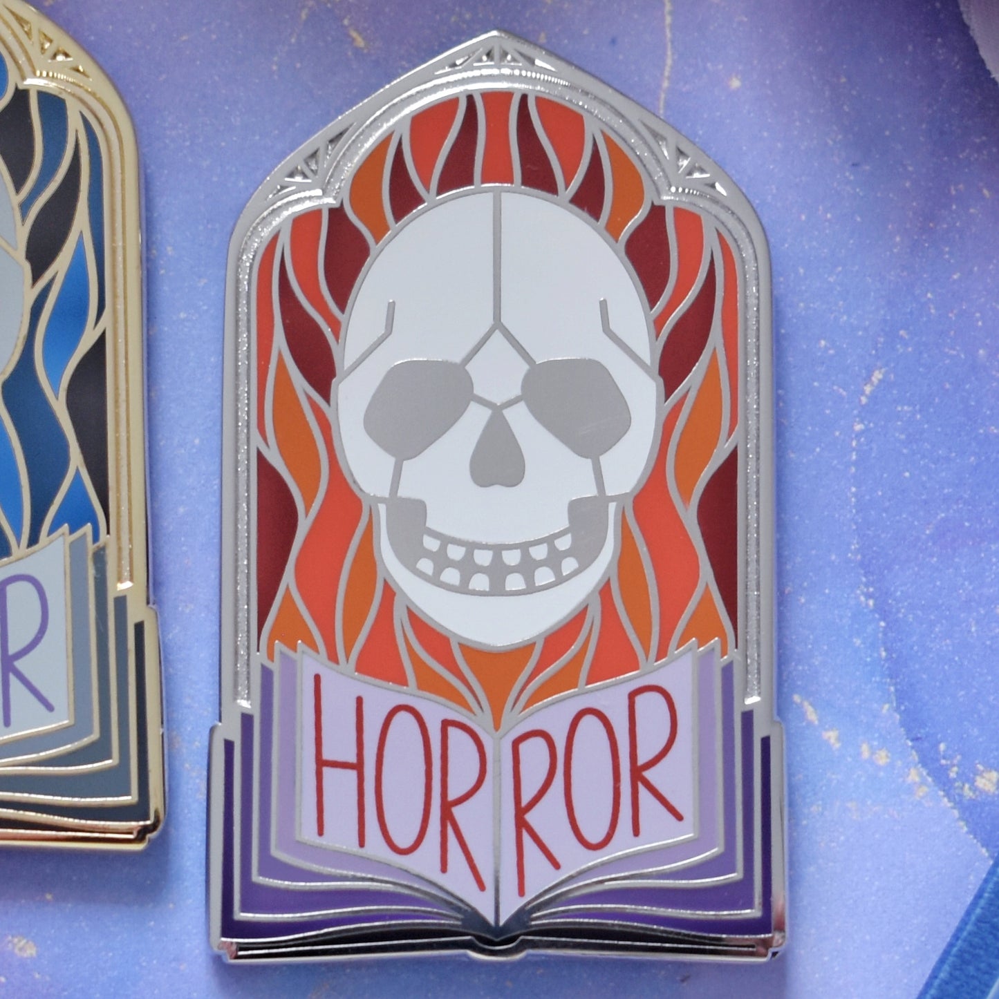 Horror - Windows Of Wonder Series - Enamel Pin