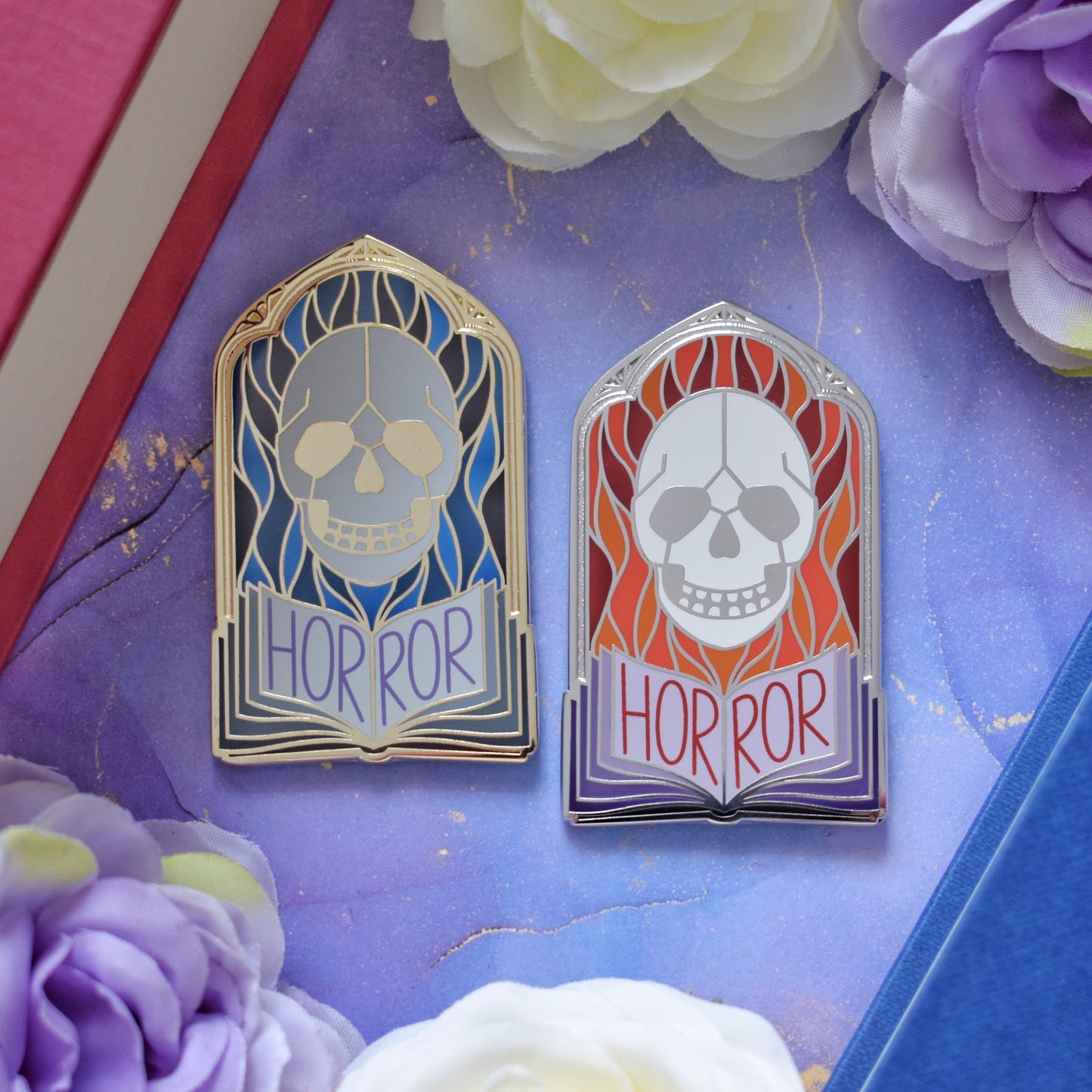 Horror - Windows Of Wonder Series - Enamel Pin