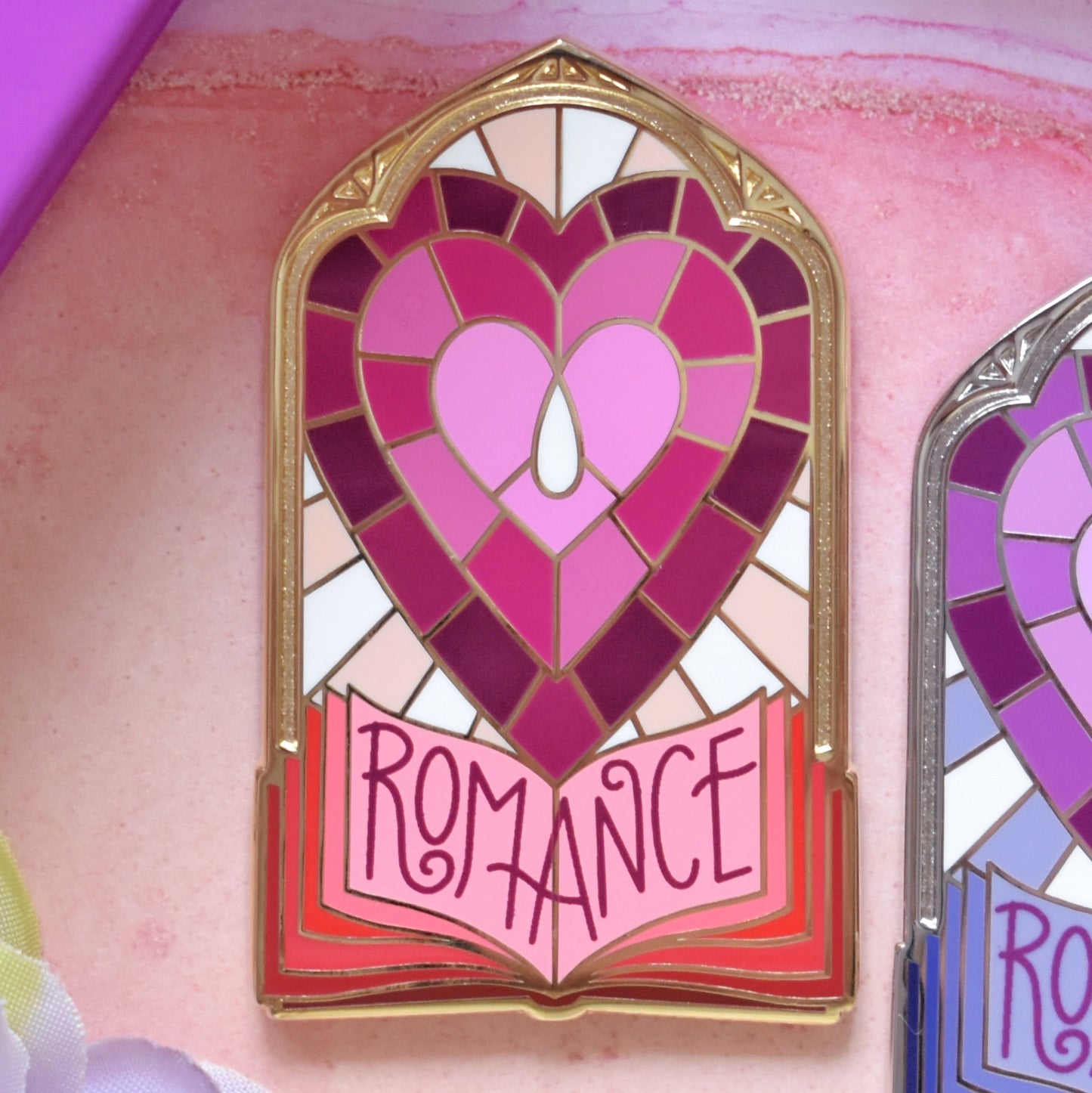 *NEW* Romance - Windows Of Wonder Series - Enamel Pin
