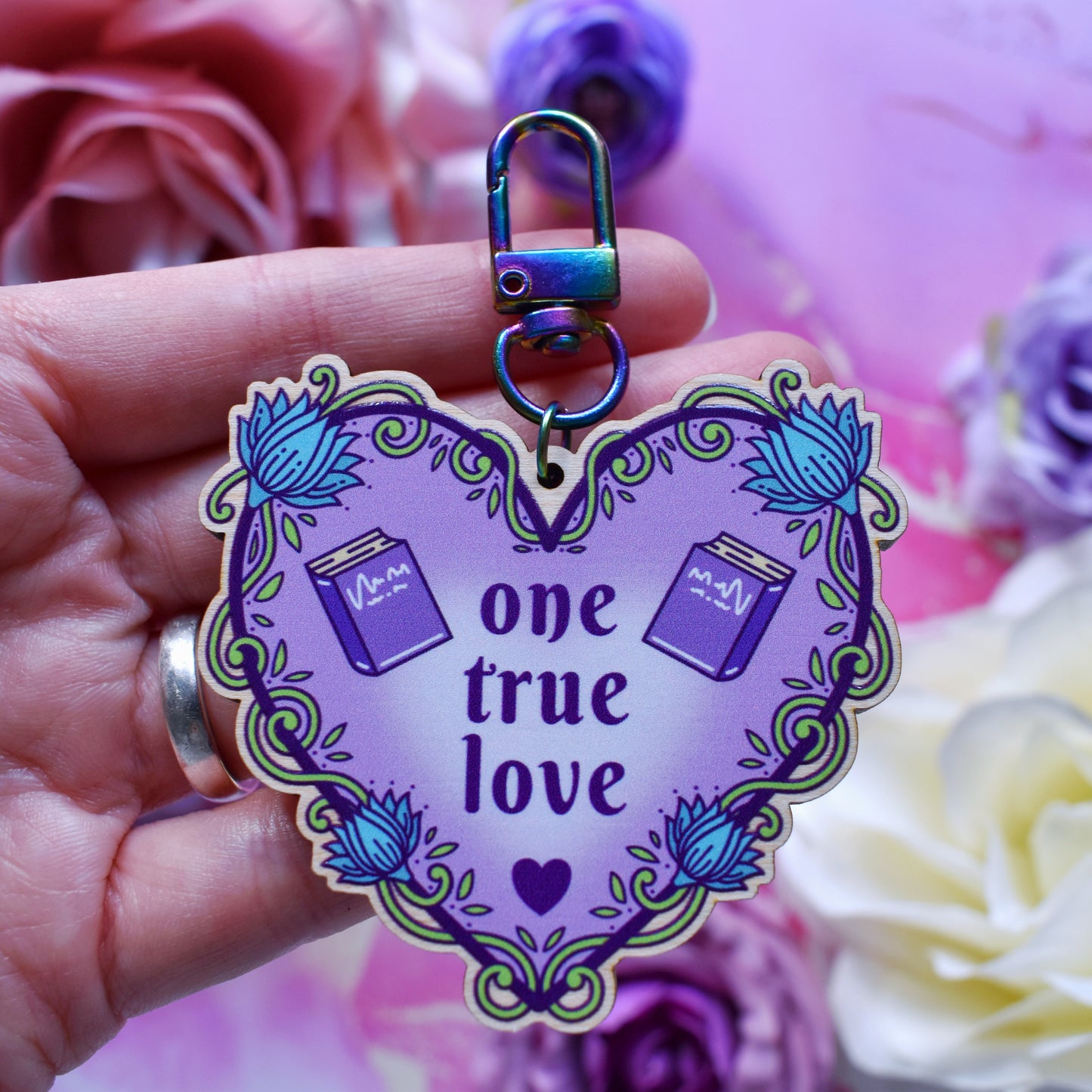 *NEW* One True Love - Wooden Charm