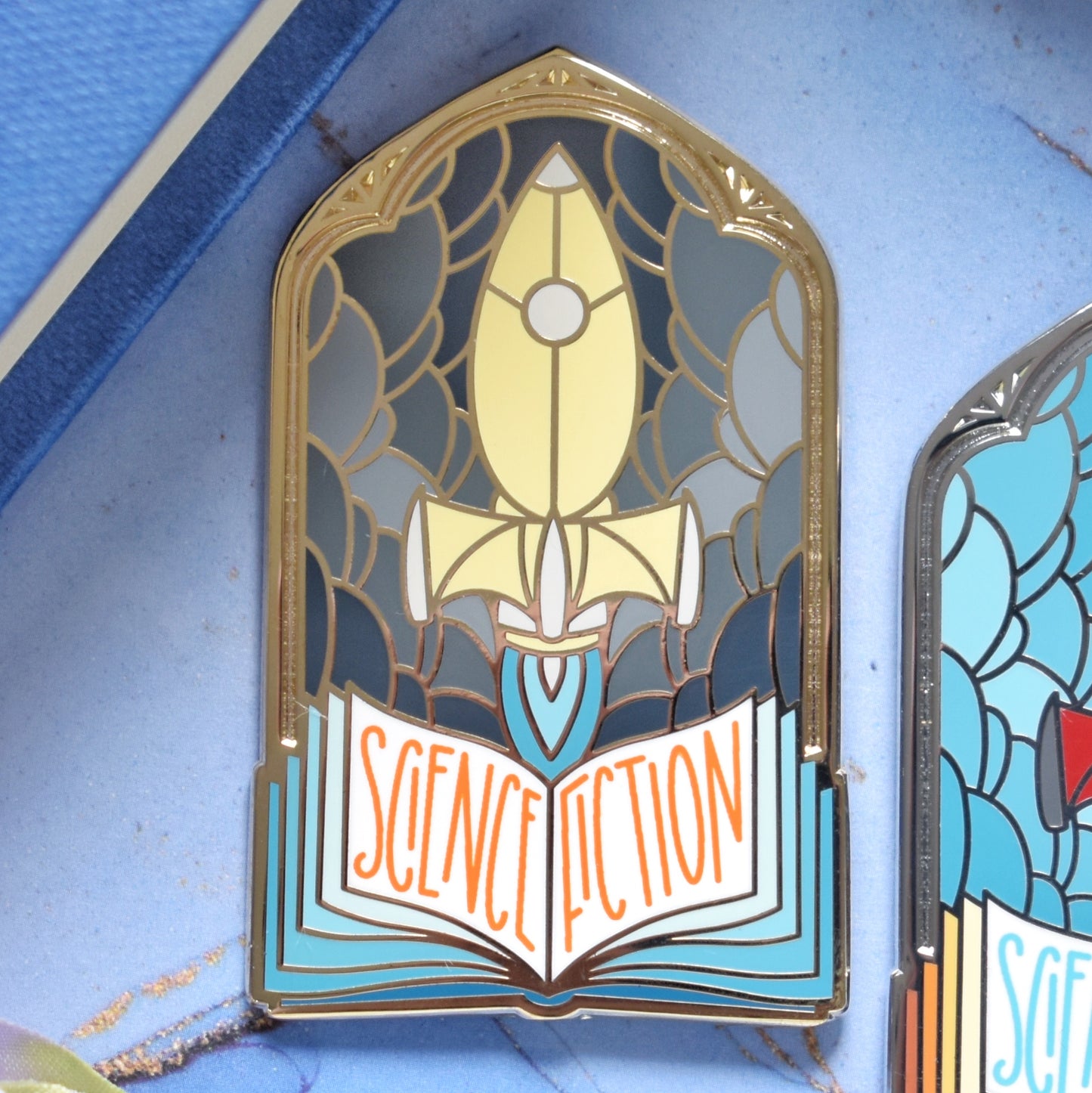 *NEW* Science Fiction - Windows Of Wonder Series - Enamel Pin