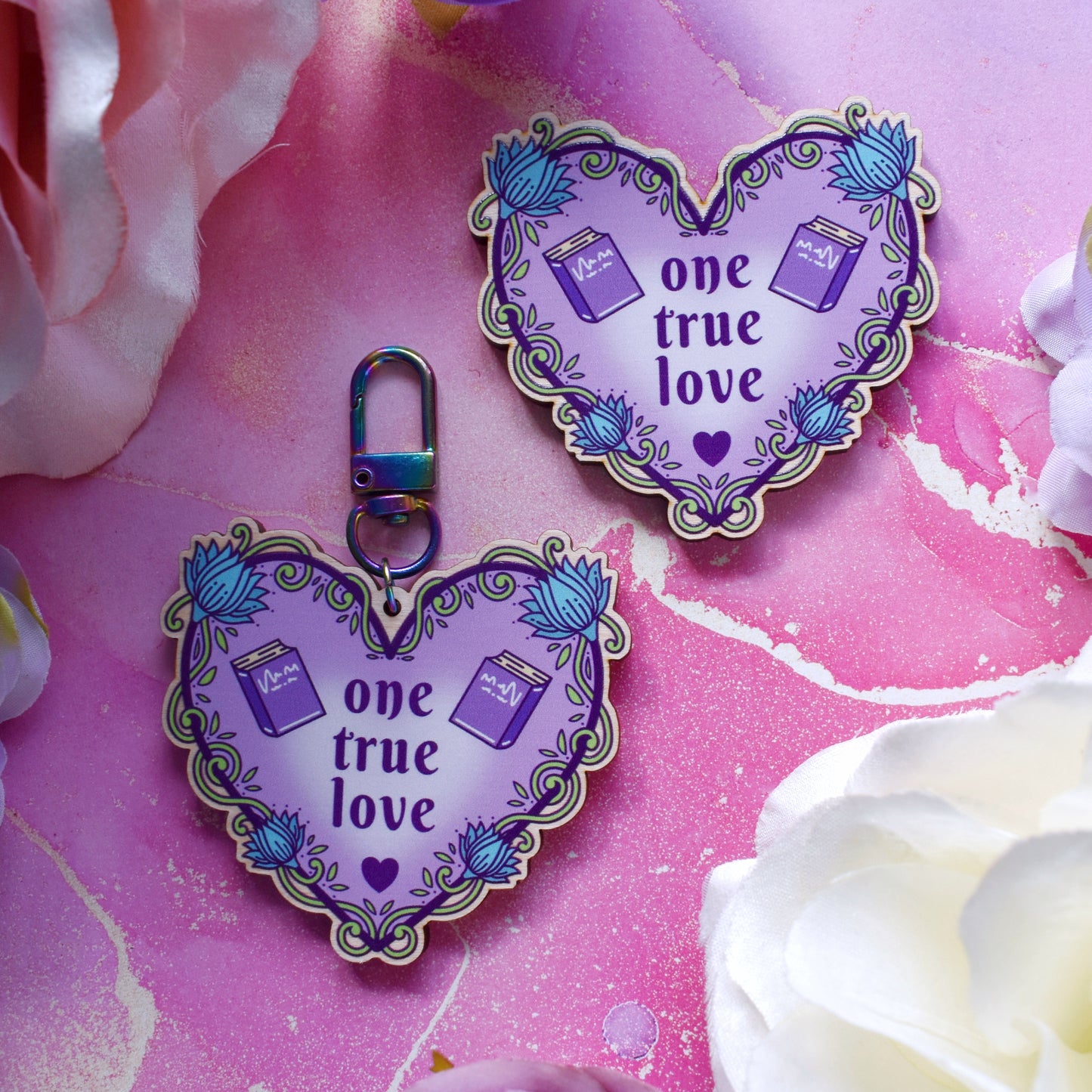 *NEW* One True Love - Wooden Charm