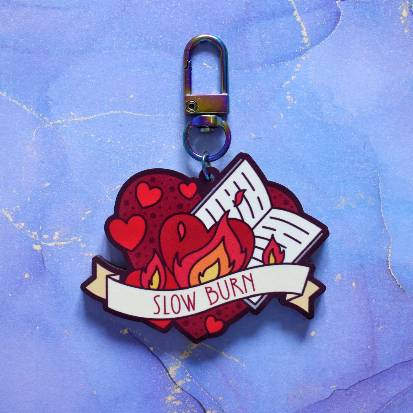 Slow Burn - Wooden Charm *LAST ONE*