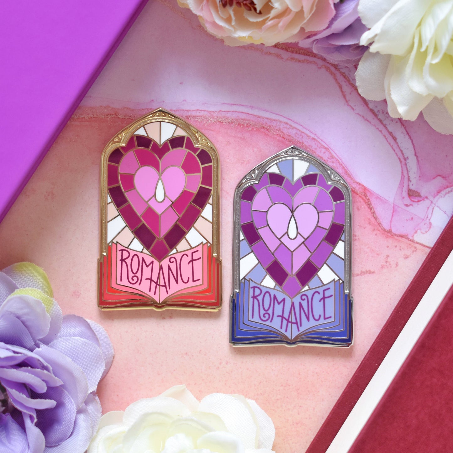 *NEW* Romance - Windows Of Wonder Series - Enamel Pin
