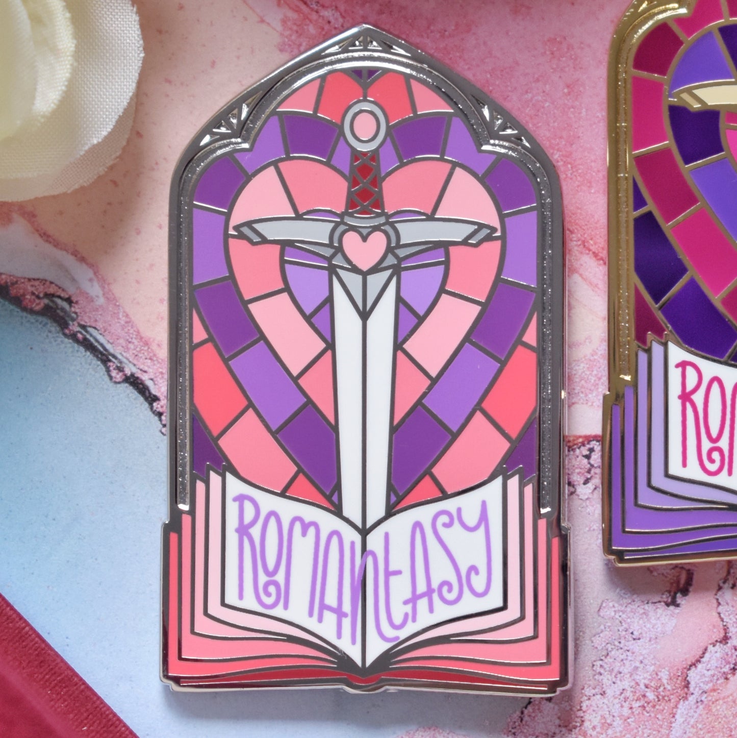 *NEW* Romantasy - Windows Of Wonder Series - Enamel Pin