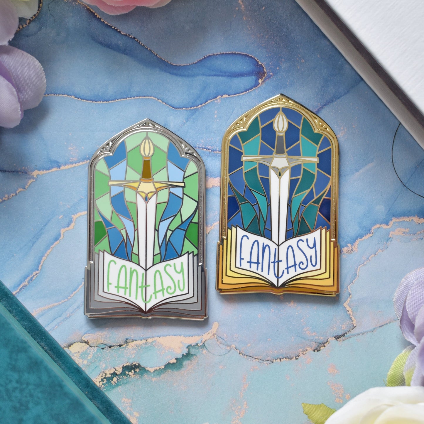 *NEW* Fantasy - Windows Of Wonder Series - Enamel Pin