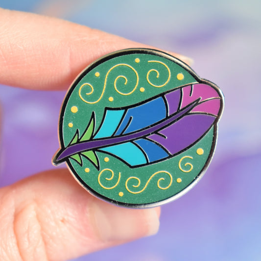 Sissix - The Long Way to a Small Angry Planet - Bookish Enamel Pin *LAST TWO*