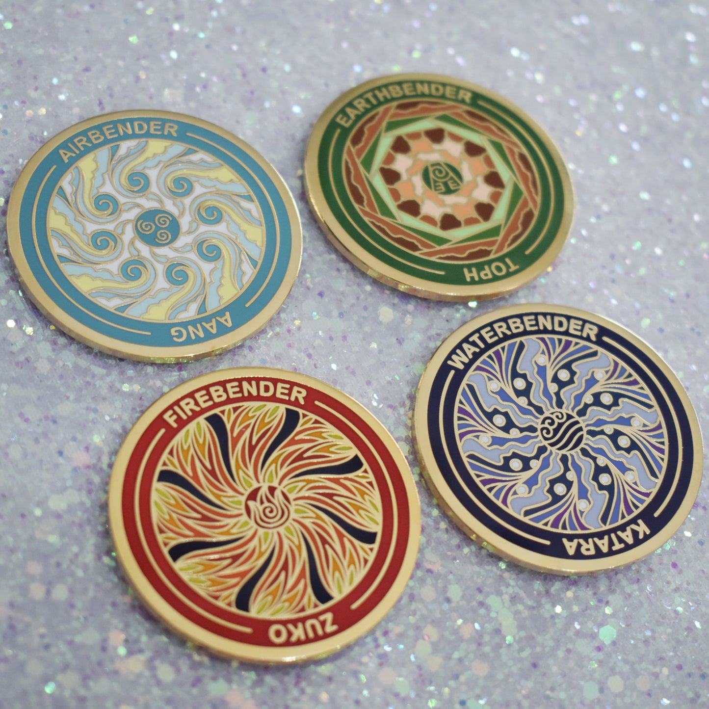 Kaleidoscope Series - Avatar: The Last Airbender - Enamel Pin