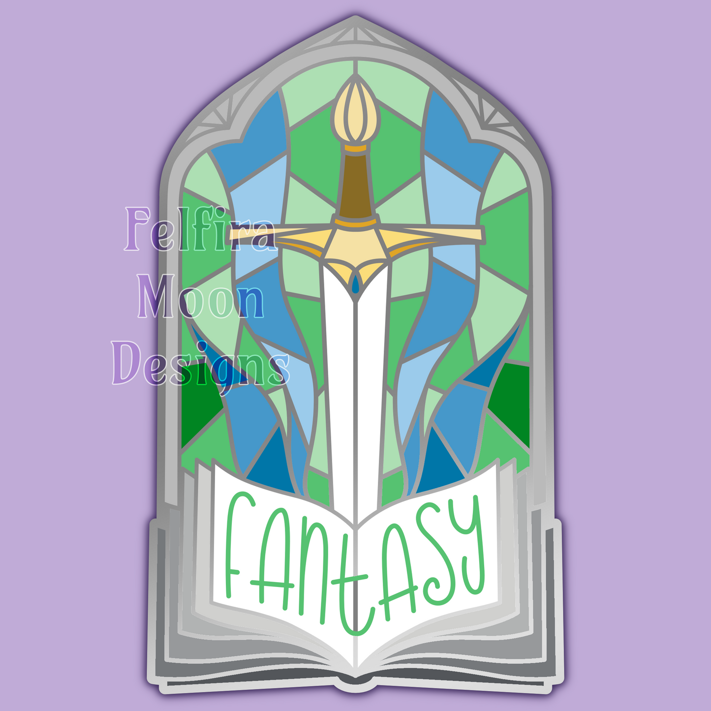 *PRE-ORDER EST SHIP: JUL 2025* Fantasy Window - Enamel Pin