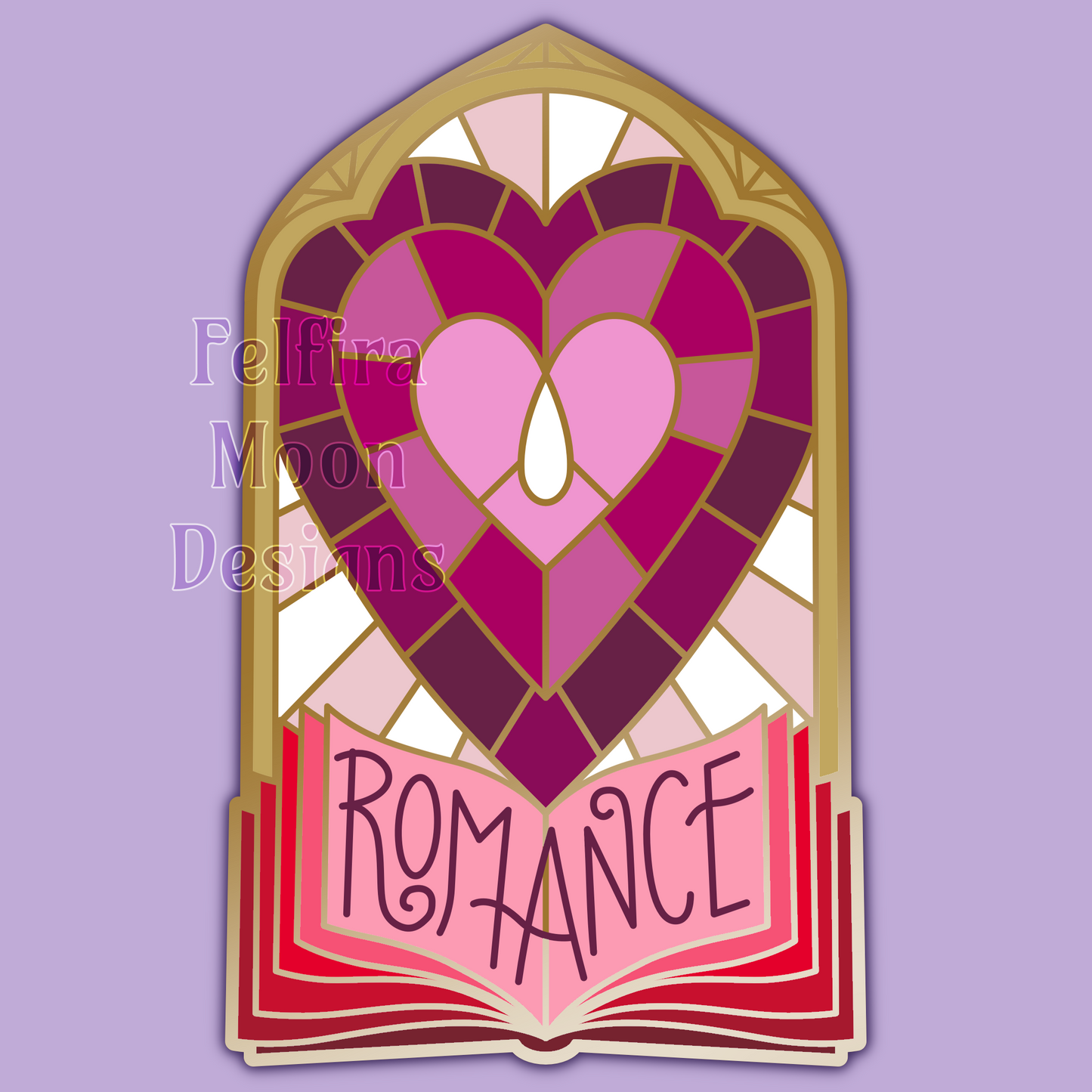*PRE-ORDER EST SHIP: JUL 2025* Romance Window - Enamel Pin