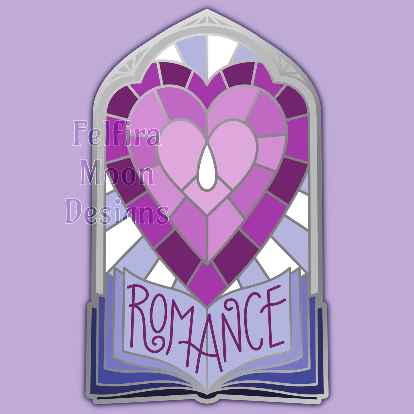*PRE-ORDER EST SHIP: JUL 2025* Romance Window - Enamel Pin