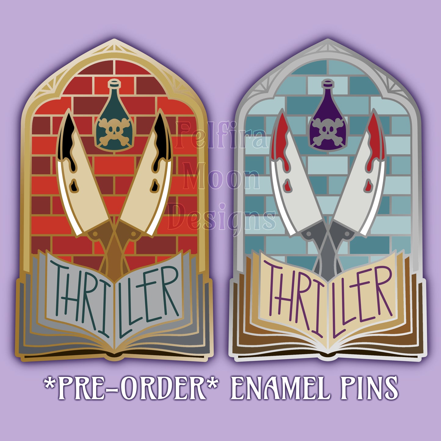 *PRE-ORDER EST SHIP: JUL 2025* Thriller Window - Enamel Pin