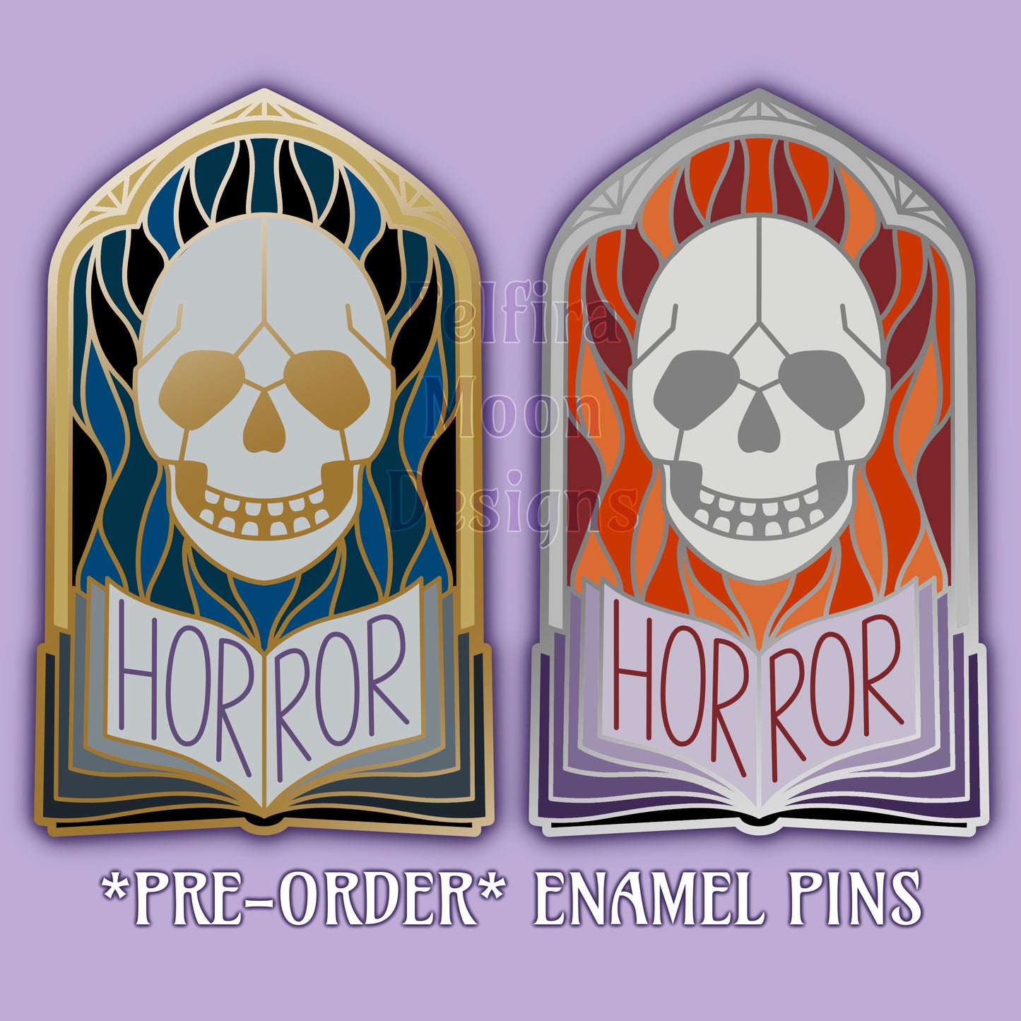 *PRE-ORDER EST SHIP: JUL 2025* Horror Window - Enamel Pin