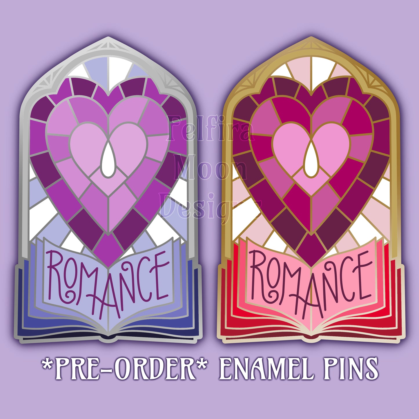 *PRE-ORDER EST SHIP: JUL 2025* Romance Window - Enamel Pin