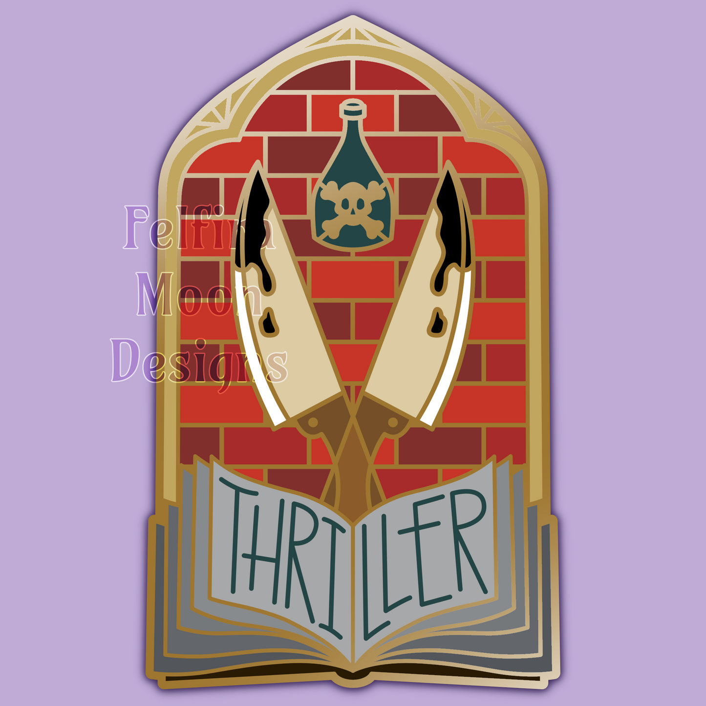 *PRE-ORDER EST SHIP: JUL 2025* Thriller Window - Enamel Pin