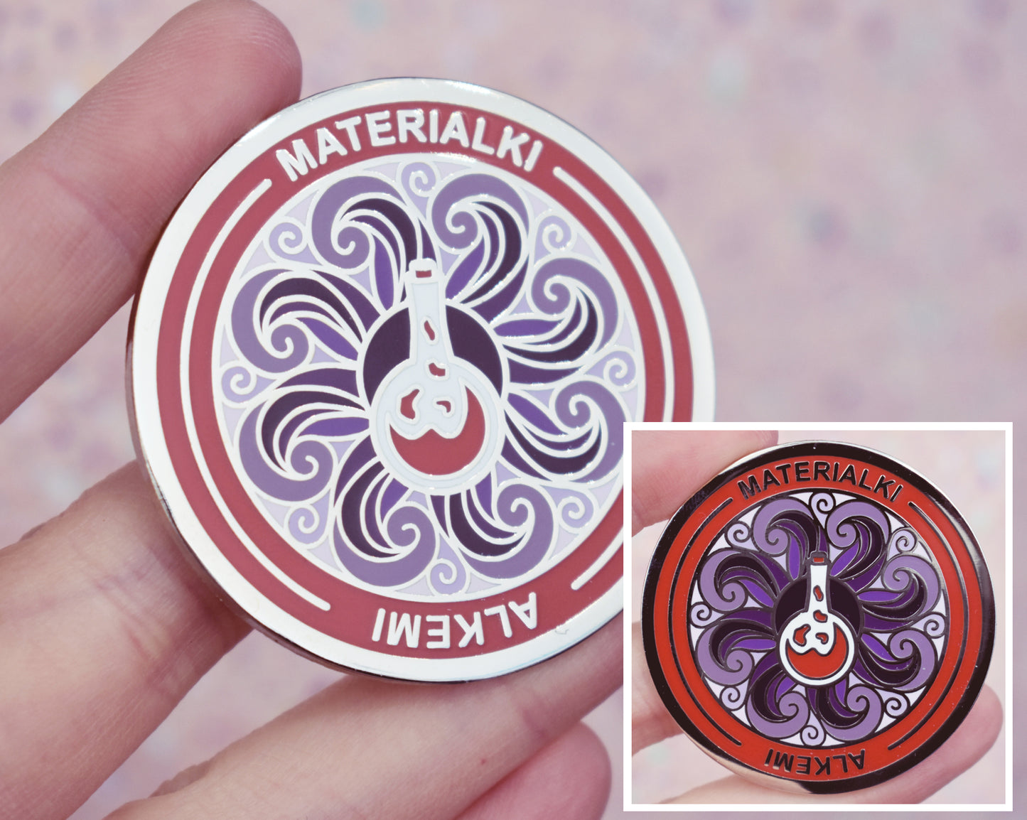 Kaleidoscope Series - Shadow and Bone - Enamel Pin