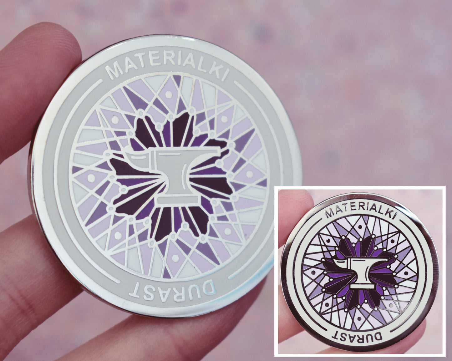 Kaleidoscope Series - Shadow and Bone - Enamel Pin