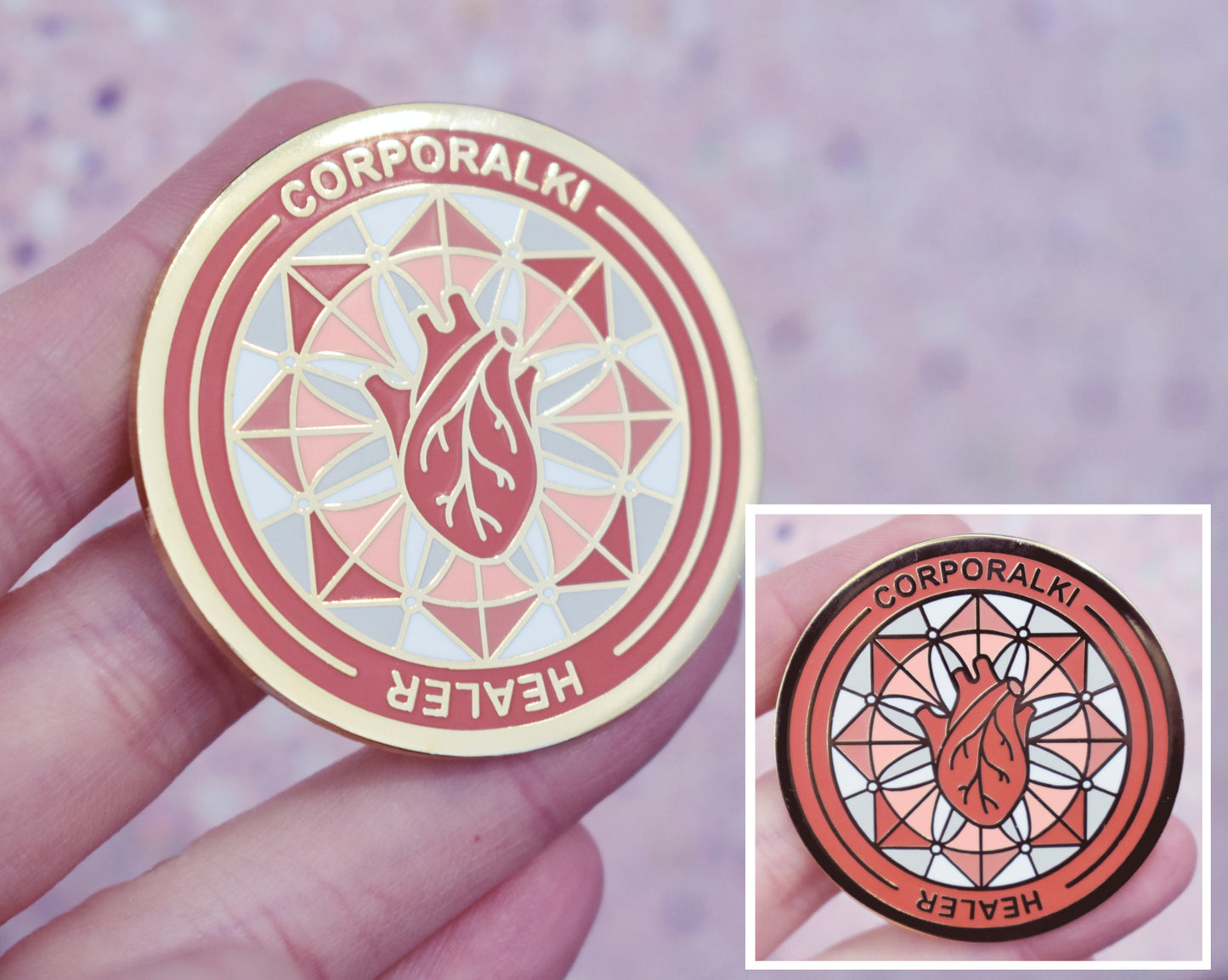 Kaleidoscope Series - Shadow and Bone - Enamel Pin