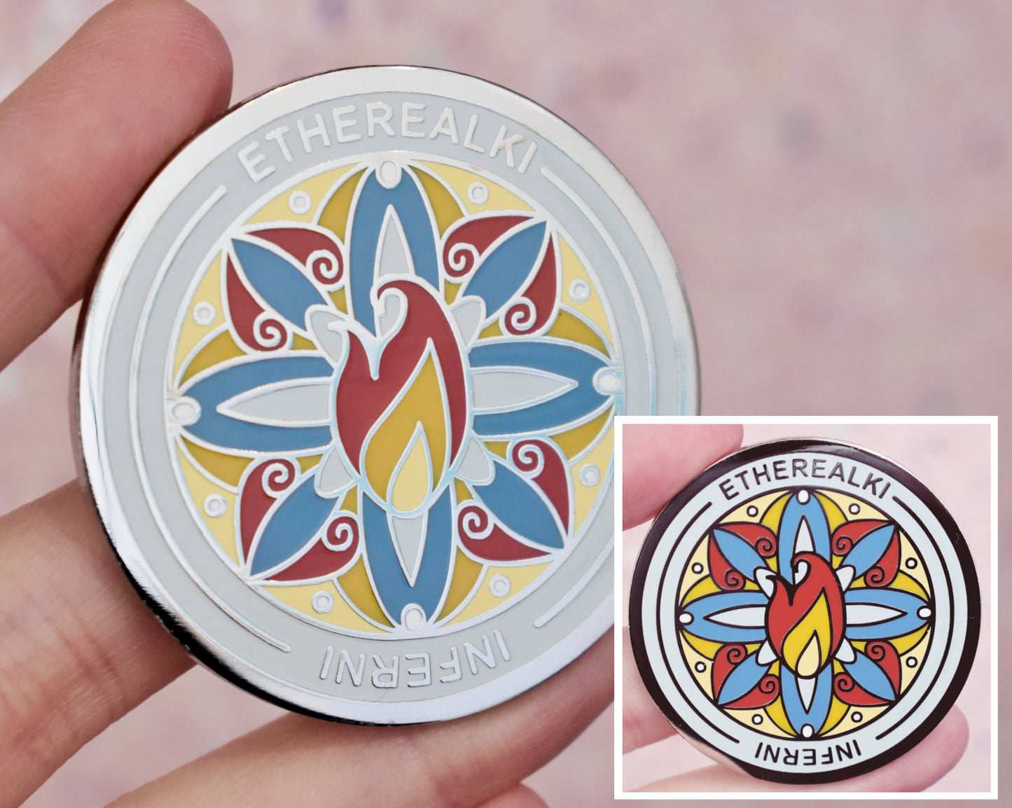 Kaleidoscope Series - Shadow and Bone - Enamel Pin