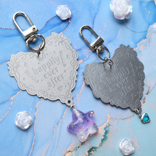 *NEW* Happily Ever After Heart - Stainless Steel Keyring