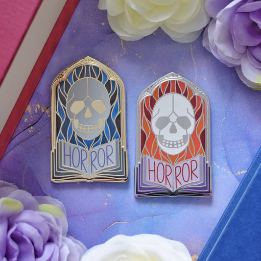 *NEW* Horror - Windows Of Wonder Series - Enamel Pin