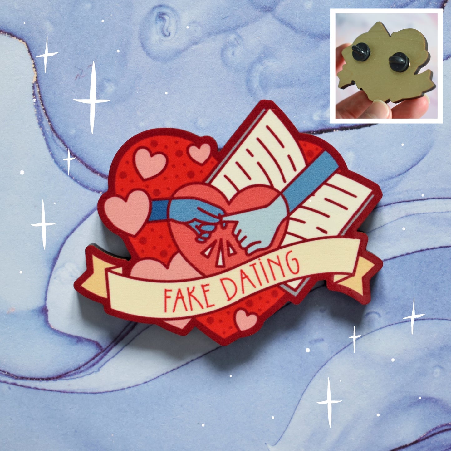 Fake Dating - Wooden Charm