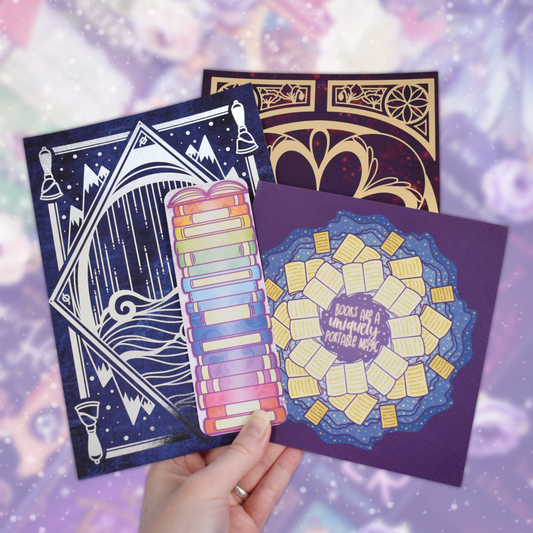 *SECONDS SALE* Bookish Prints & Bookmarks