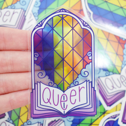 Queer - Transparent Sticker