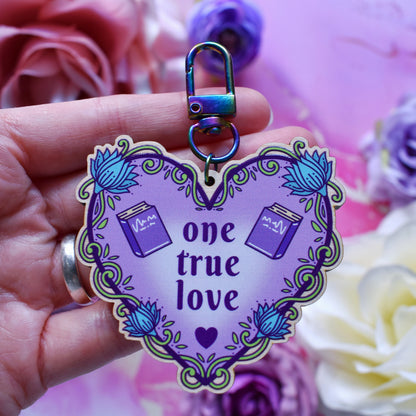 *NEW* One True Love - Wooden Charm