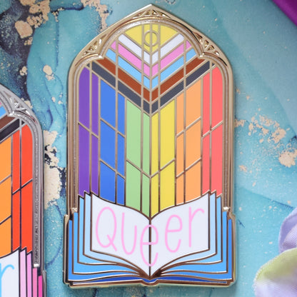 *NEW* Queer - Windows Of Wonder Series - Enamel Pin