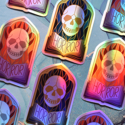 *NEW* Horror - Windows Of Wonder Series - Holographic Sticker