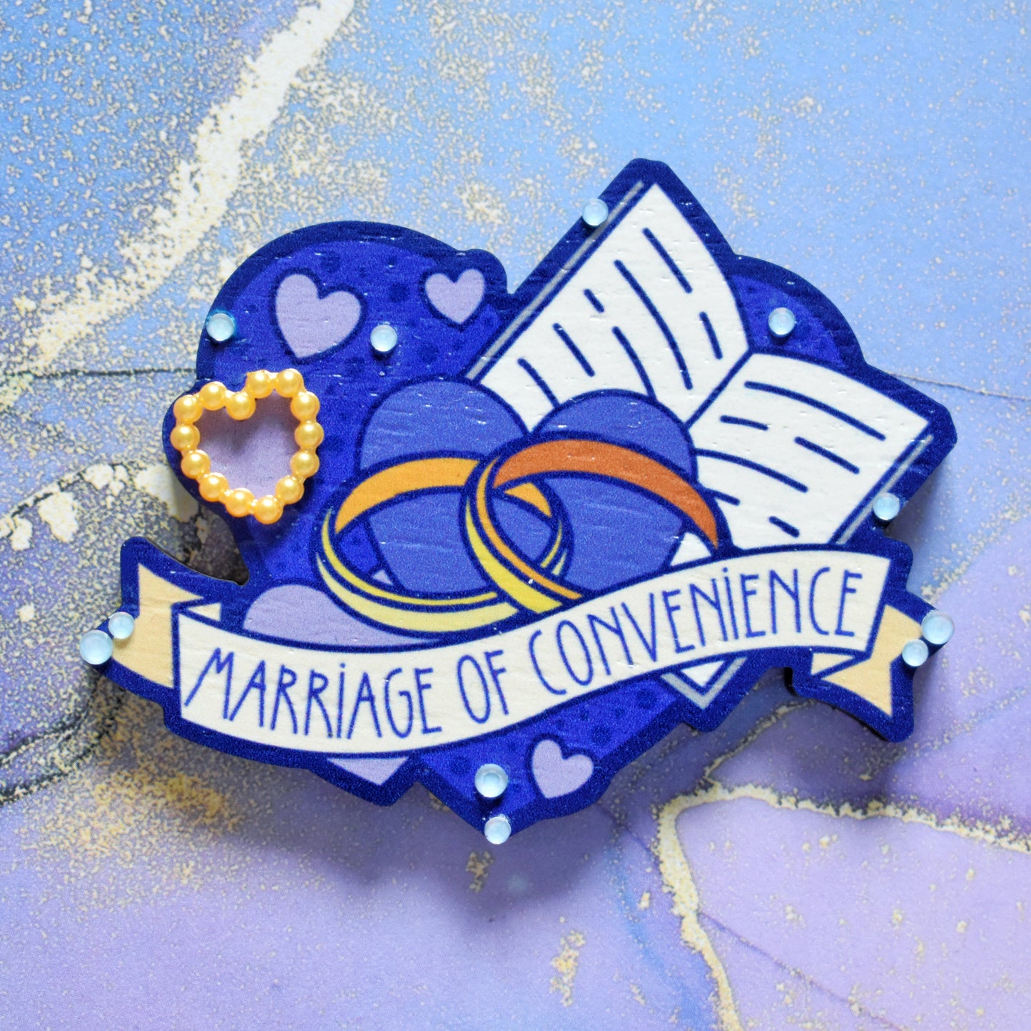 Marriage Of Convenience - Wooden Charm