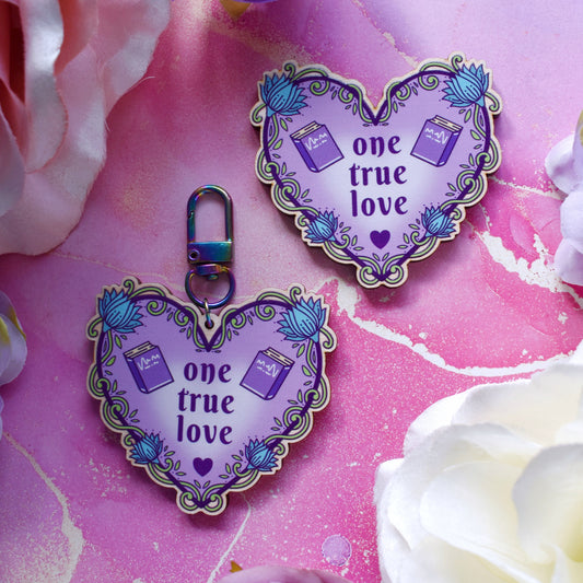 *NEW* One True Love - Wooden Charm