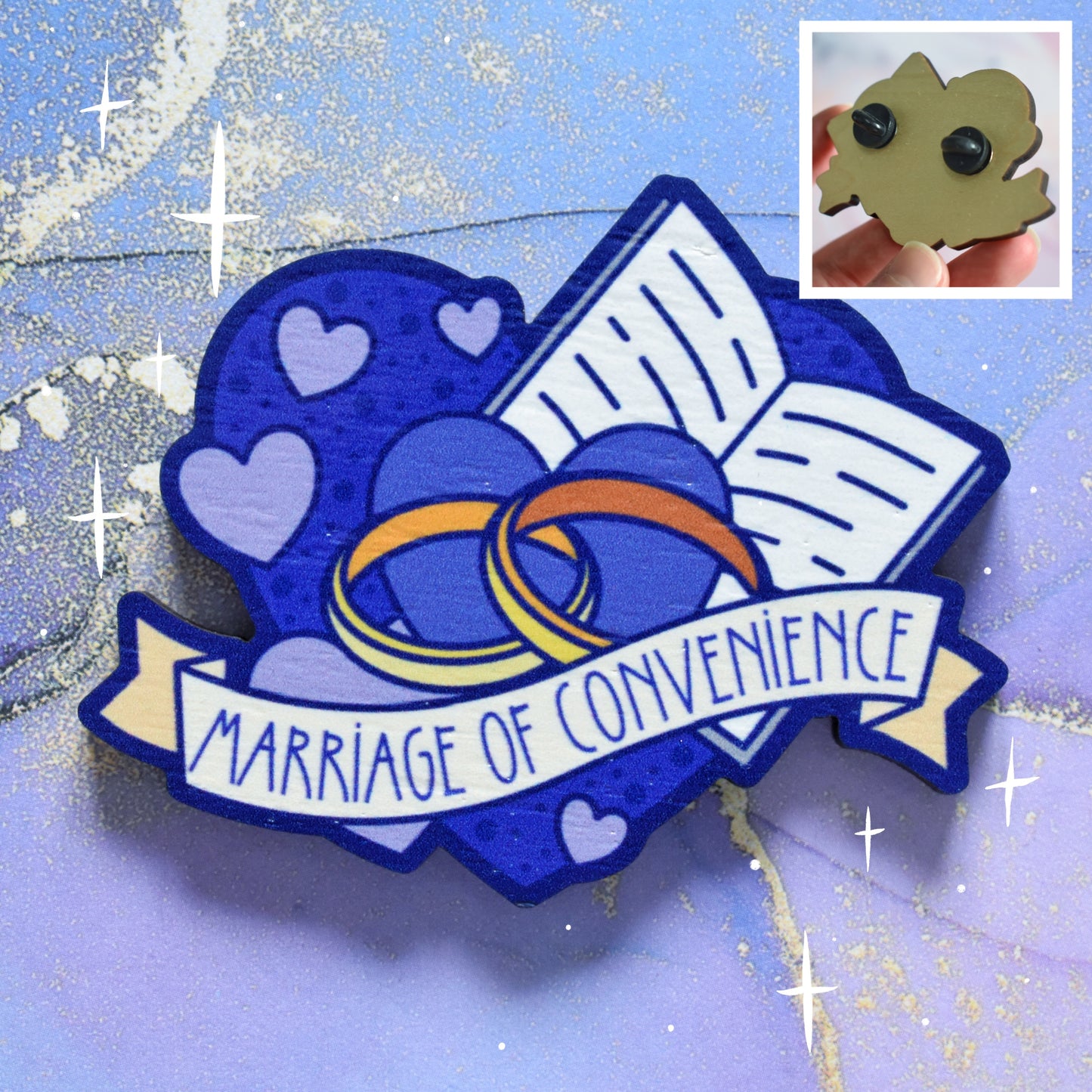 Marriage Of Convenience - Wooden Charm