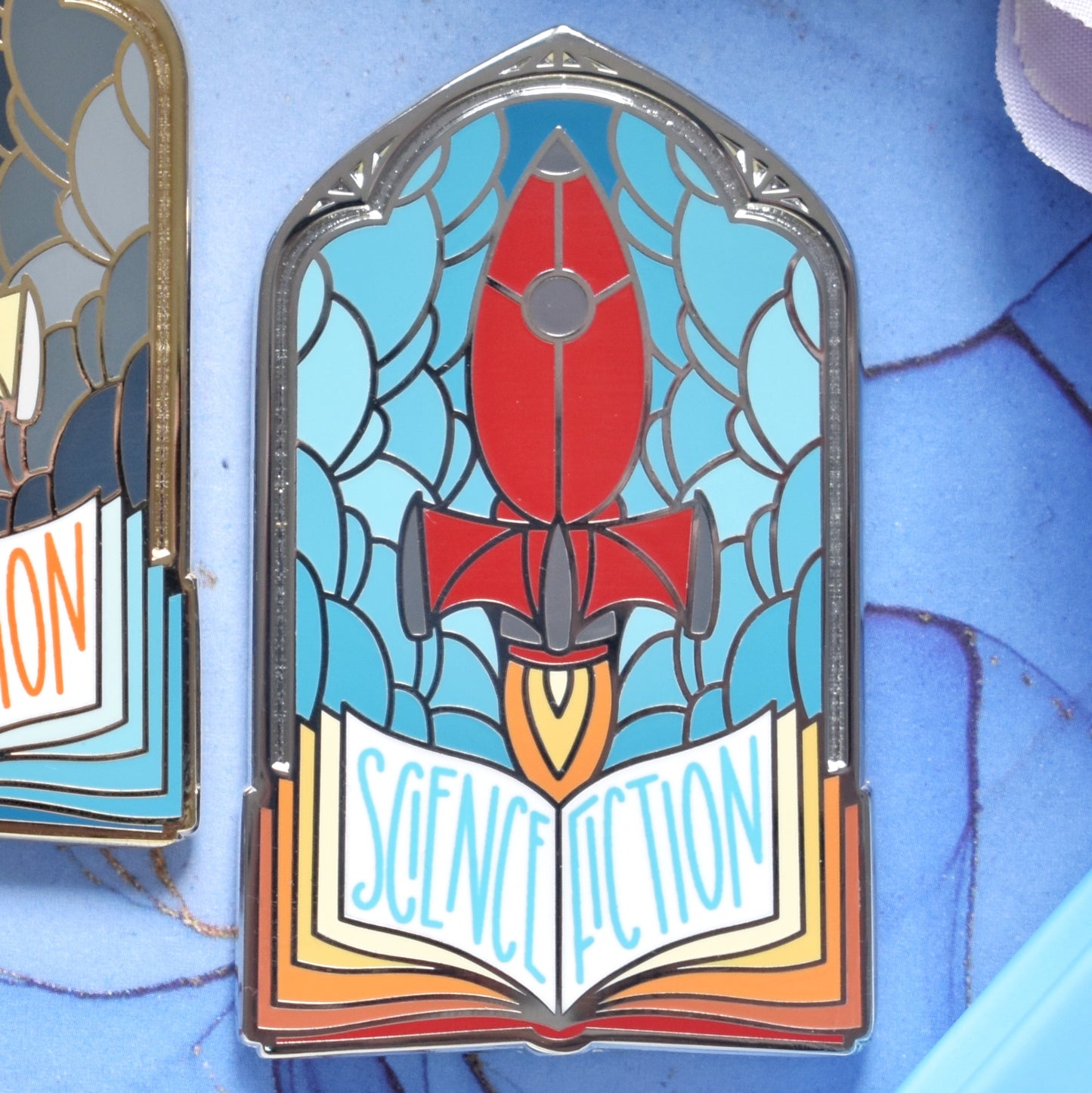 *NEW* Science Fiction - Windows Of Wonder Series - Enamel Pin