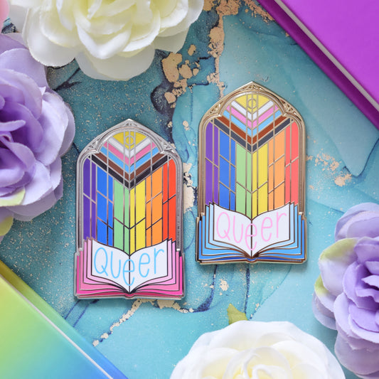 *NEW* Queer - Windows Of Wonder Series - Enamel Pin