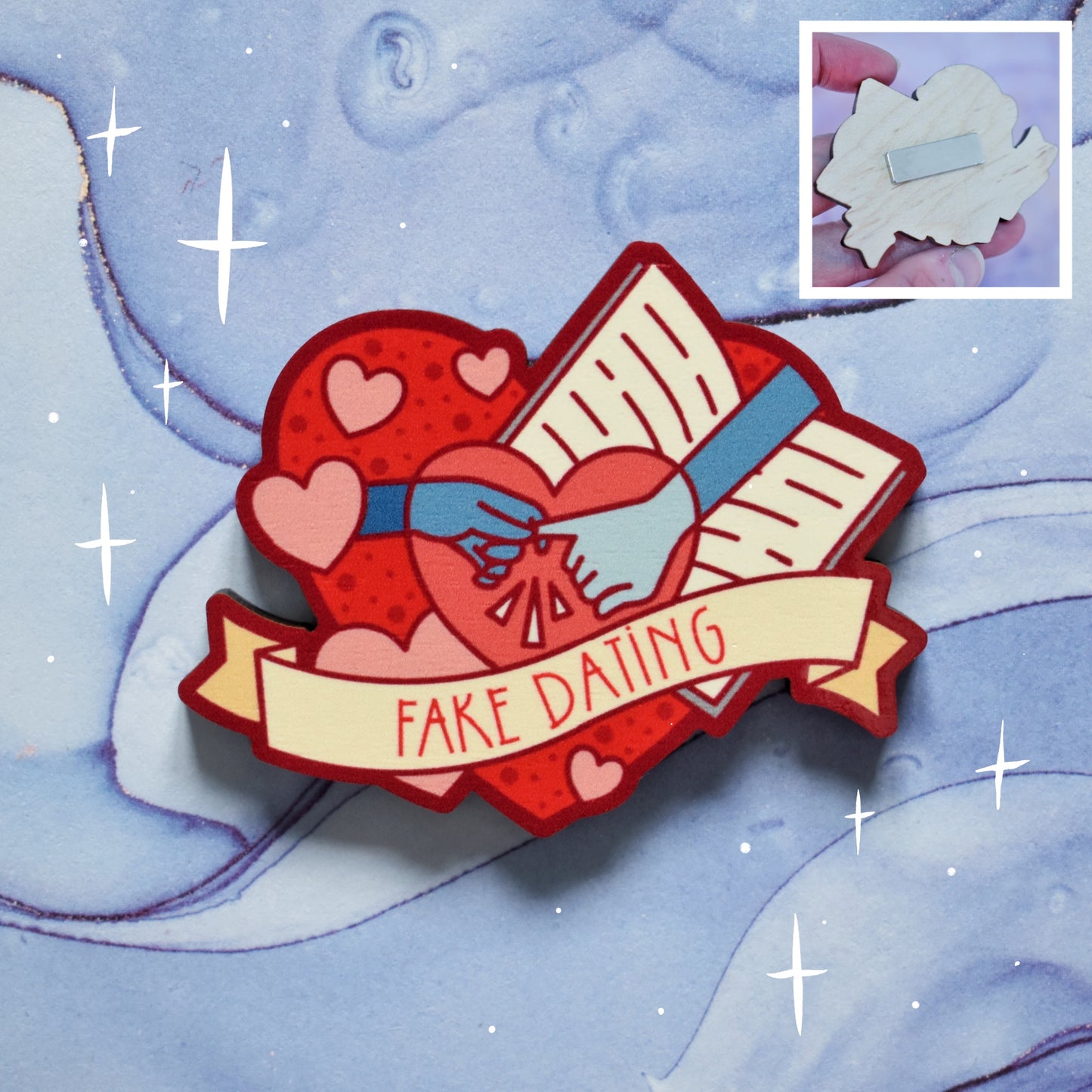 Fake Dating - Wooden Charm