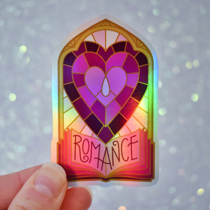 *SECONDS SALE* Incorrect Colour Windows Of Wonder - Bookish Holographic Stickers