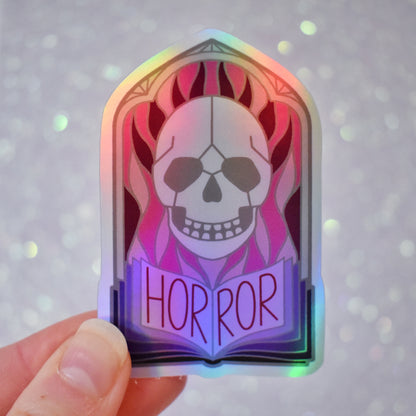 *SECONDS SALE* Incorrect Colour Windows Of Wonder - Bookish Holographic Stickers
