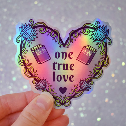 *SECONDS SALE* Love of Books & Other Designs - Bookish Holographic Stickers