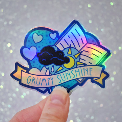 *SECONDS SALE* Love of Books & Other Designs - Bookish Holographic Stickers