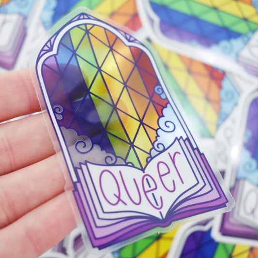Queer Transparent Sticker