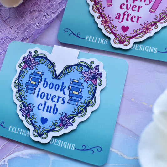 *NEW* Book Lovers Club - Magnetic Bookmark