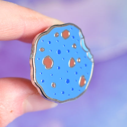 Blue Cookie Enamel Pin