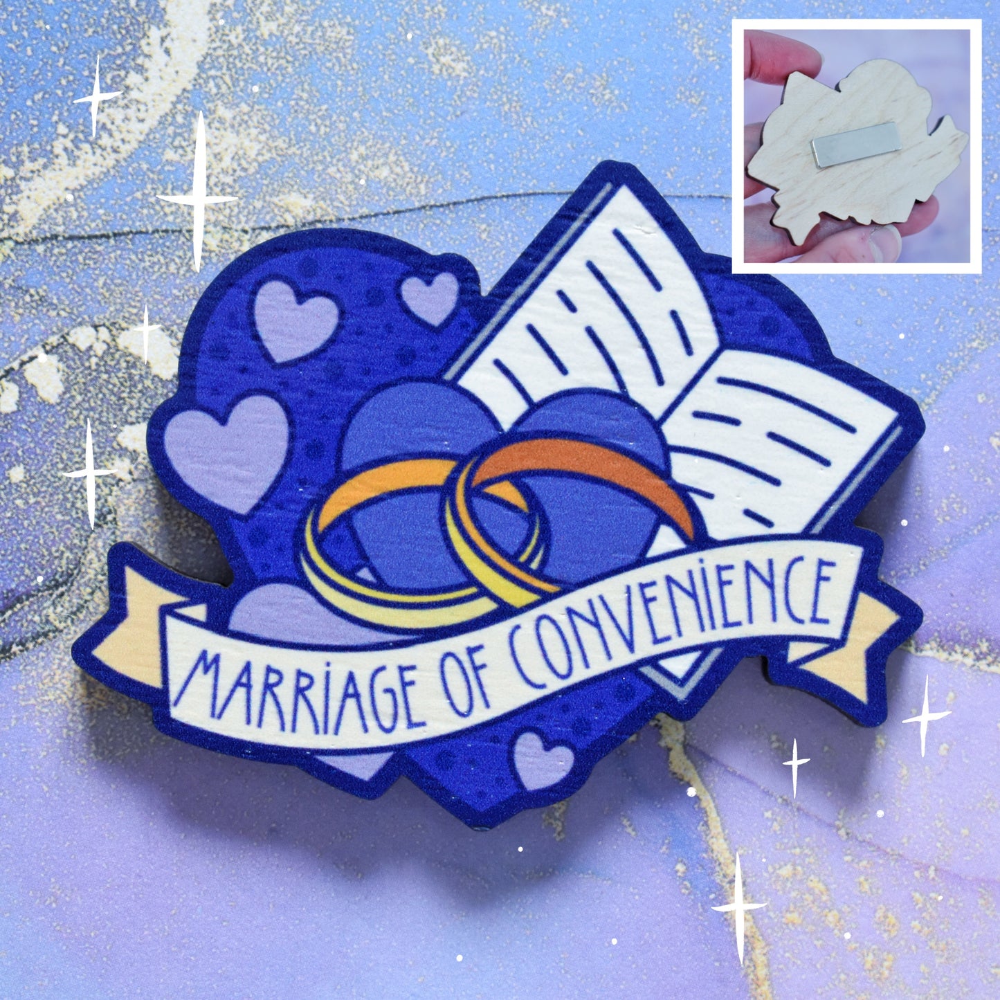 Marriage Of Convenience - Wooden Charm