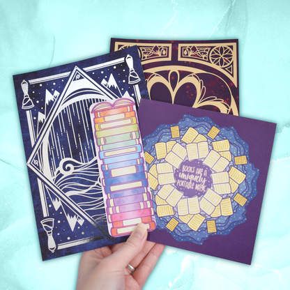 *SECONDS SALE* Bookish Prints & Bookmarks