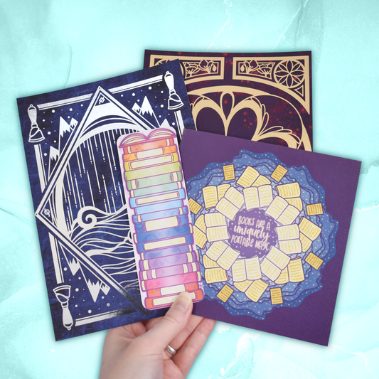 *SECONDS SALE* Bookish Prints & Bookmarks