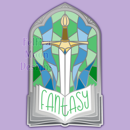 *PRE-ORDER EST SHIP: JUL 2025* Fantasy Window - Enamel Pin