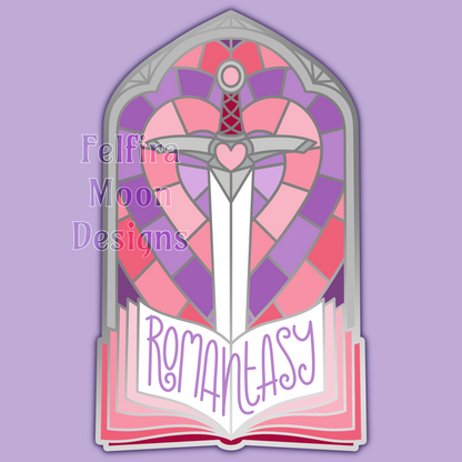 *PRE-ORDER EST SHIP: JUL 2025* Romantasy Window - Enamel Pin