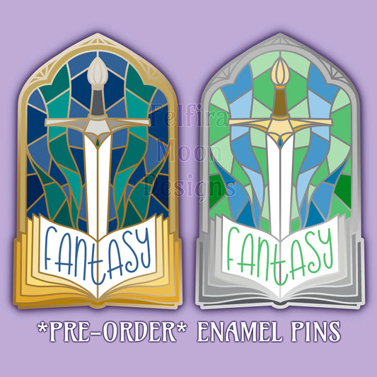 *PRE-ORDER EST SHIP: JUL 2025* Fantasy Window - Enamel Pin